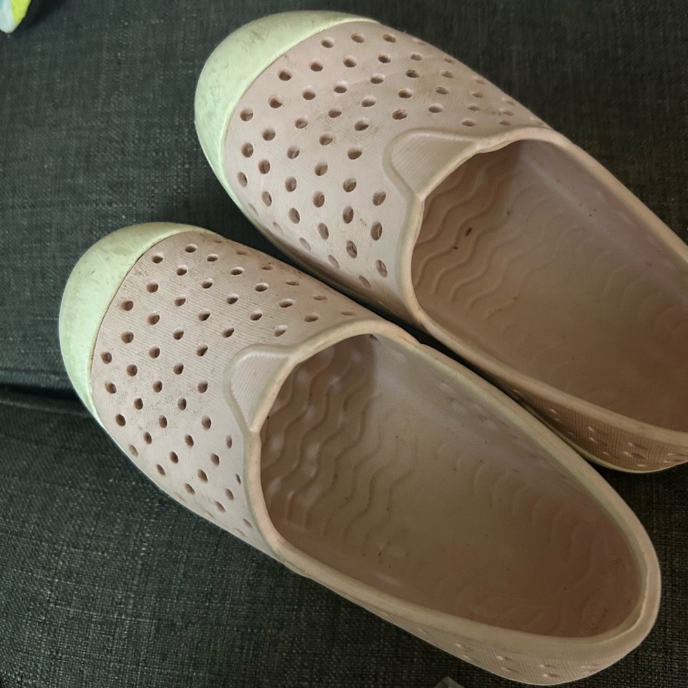 Pink Slip-On Girls Naive Shoes
